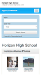 Mobile Screenshot of horizonhighschool.net